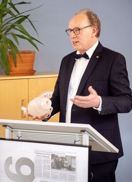 Ehrung anlässlich der Verleihung des Verdienstordens des Landes Rheinland-Pfalz am Umwelt-Campus