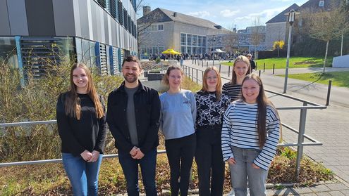 Studierende des Masters Lebensmittelwirtschaft der Hochschule Trier