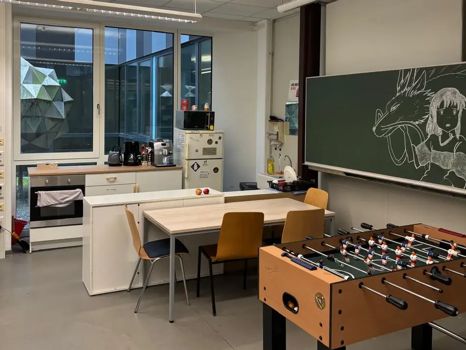 Ansicht Fachschaftsraum der Fachschaft Lebensmitteltechnik Hochschule Trier