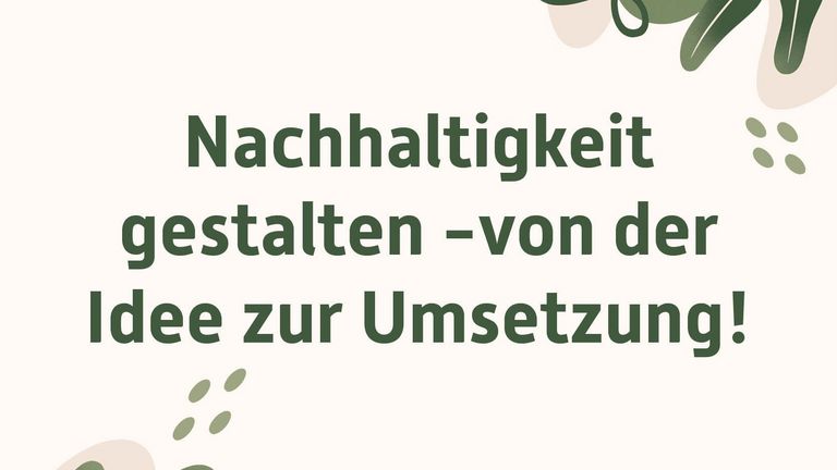 Nachhaltigkeit