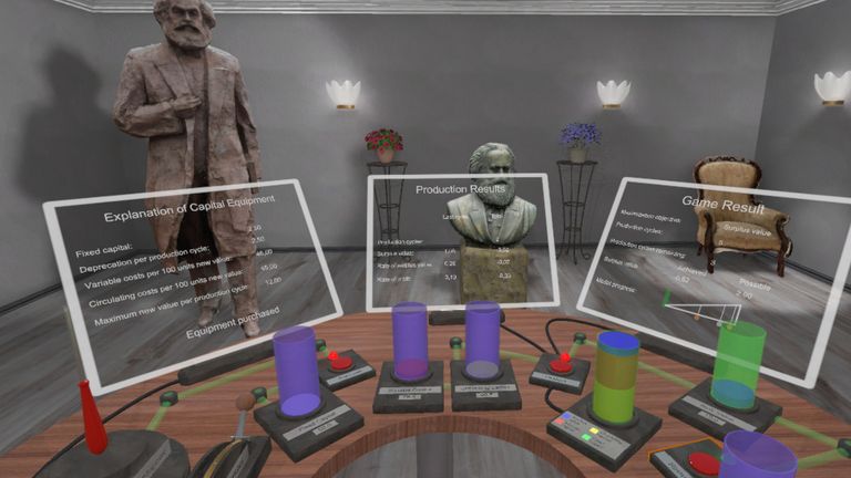 VR Screen Liquid Marx